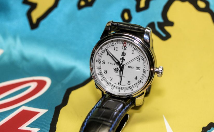 Excellent Detroit Watch Company 1701 GMT Pontchartrain Replica Watches UK
