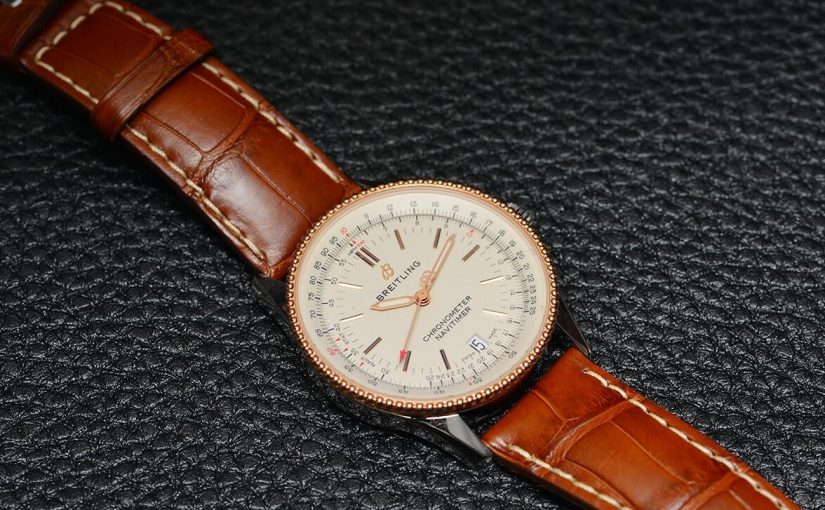 Elegant UK Breitling Navitimer 1 Red Gold Replica Watches For Hot Sale