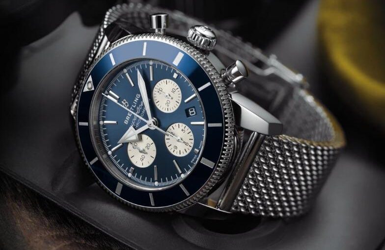 Introducing UK Breitling Superocean Héritage II B01 Chronograph Replica Watches With Blue Dials