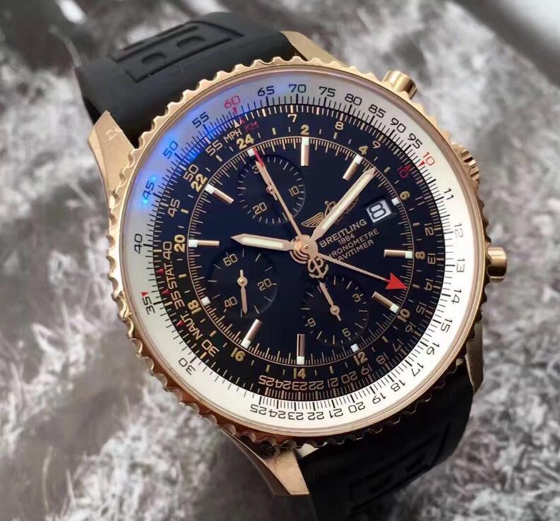 The Breitling with a big size is stronger and sturdier, entirely enhancing the manliness of the wearers.