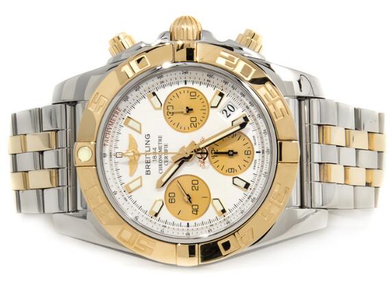 Swiss imitation watches for sale are created in steel and red gold.
