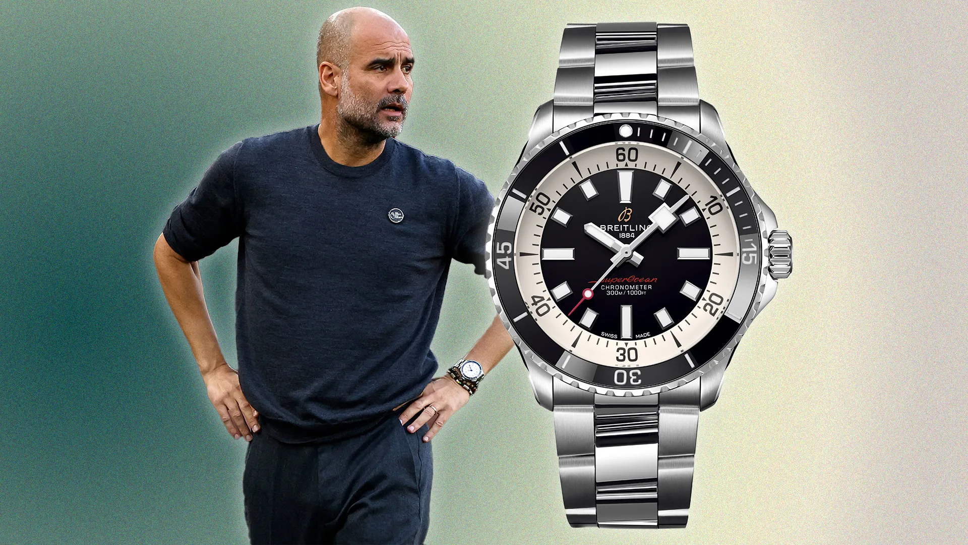 Why Pep Guardiola should stick with his new cheap fake Breitling despite Man City’s iffy form